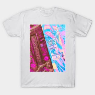 Street Art Graffiti Fluo NYC Tags T-Shirt